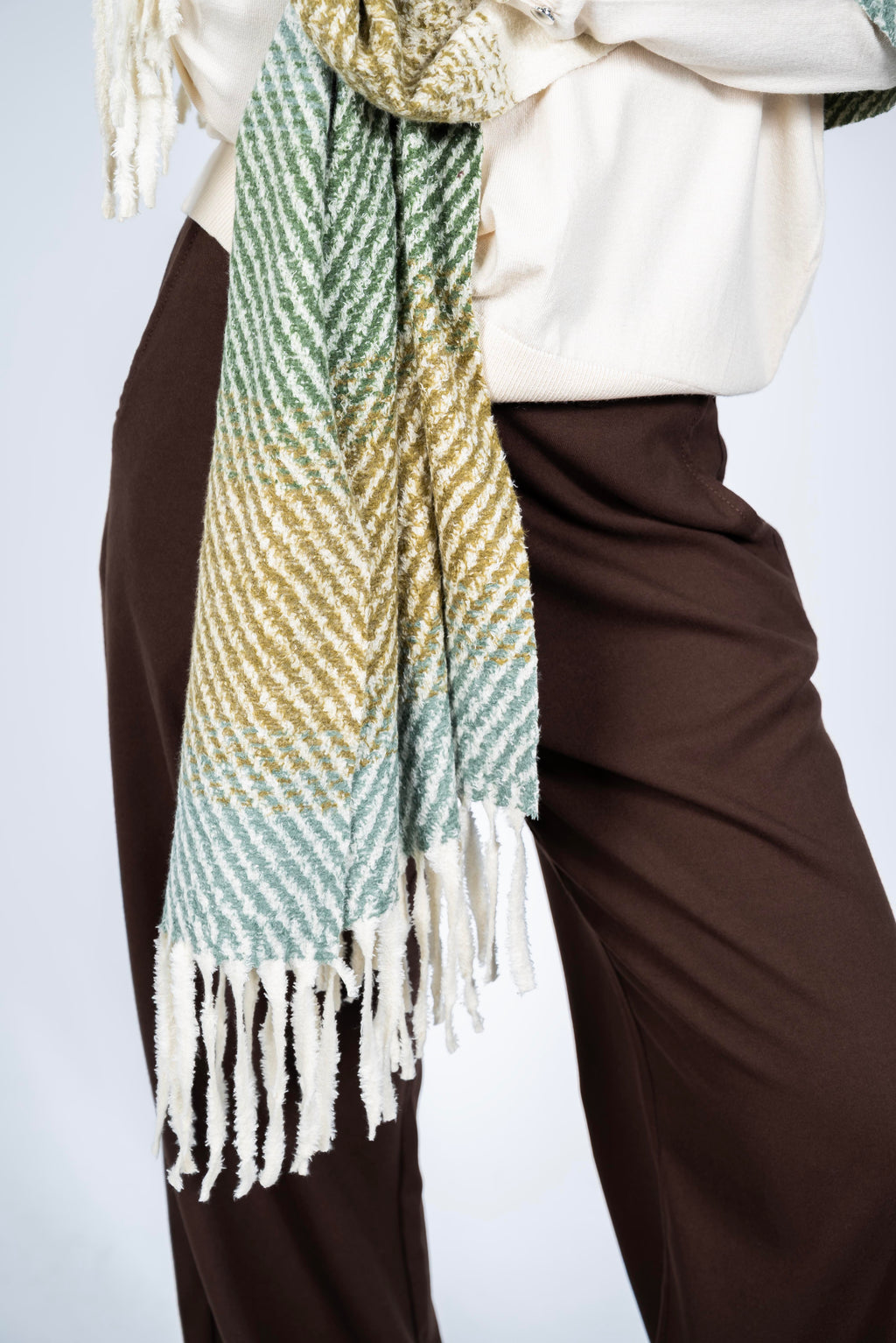 Scarf long printed - Colors