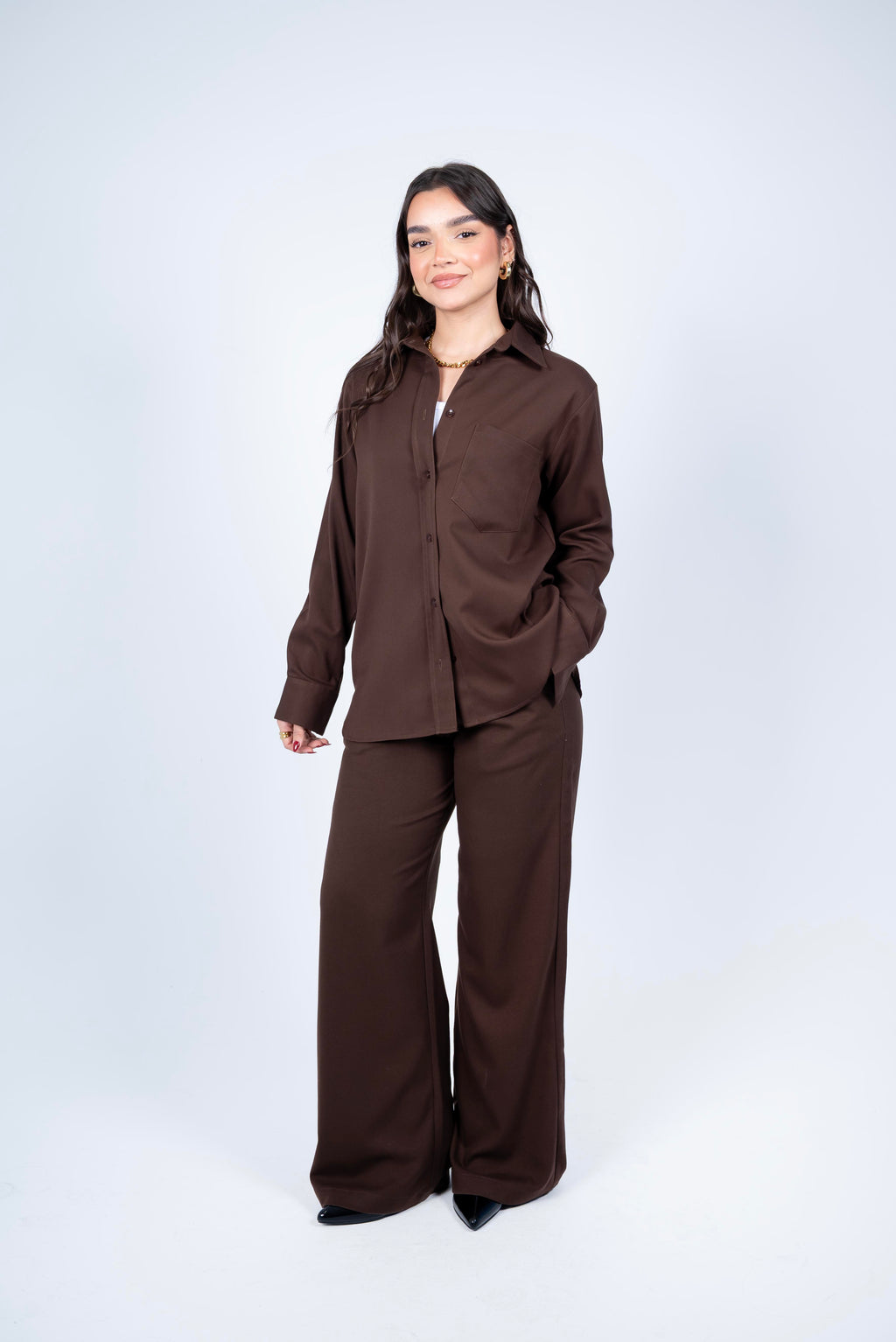 Oversized flow set- Black