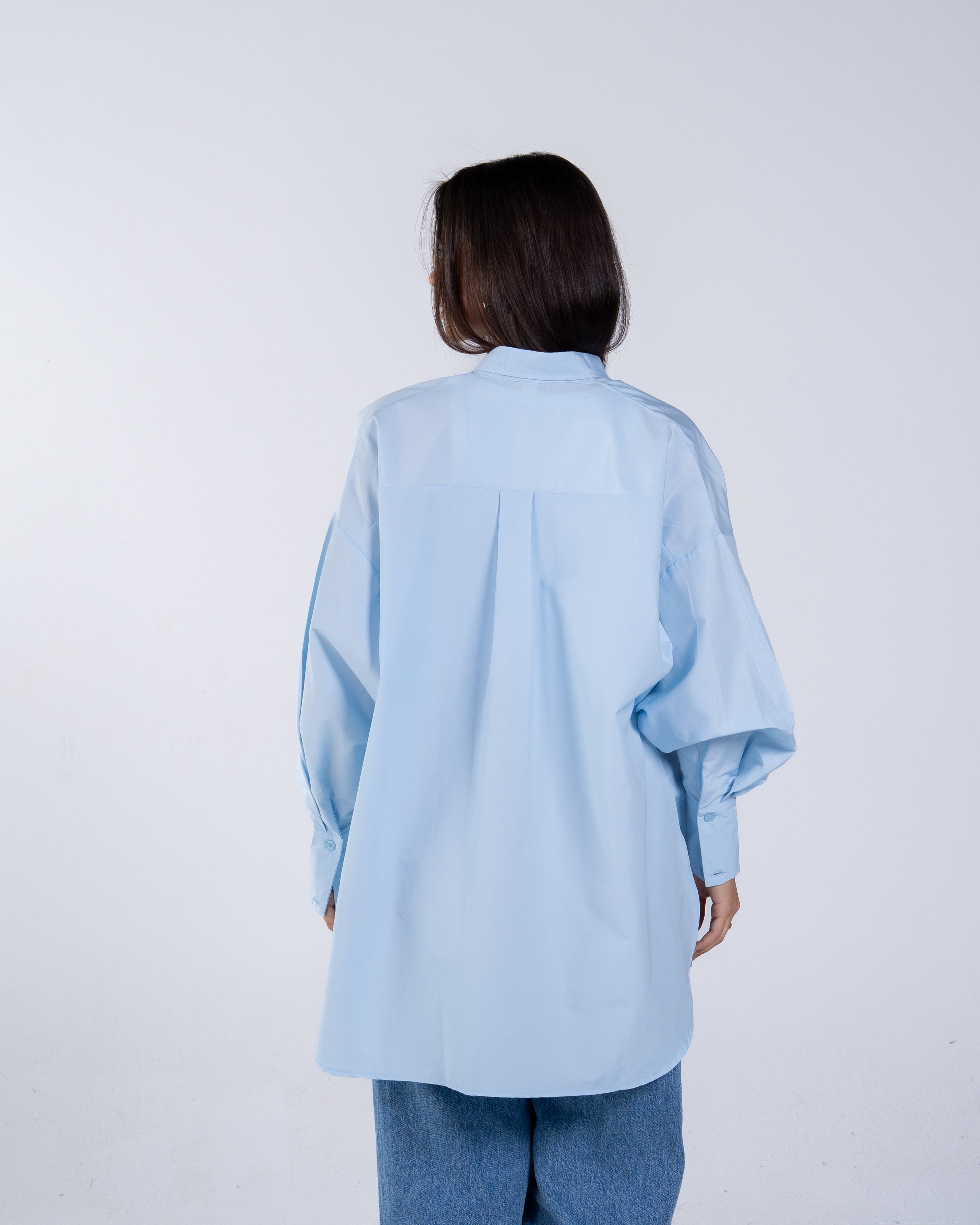 Plain oversized shirt