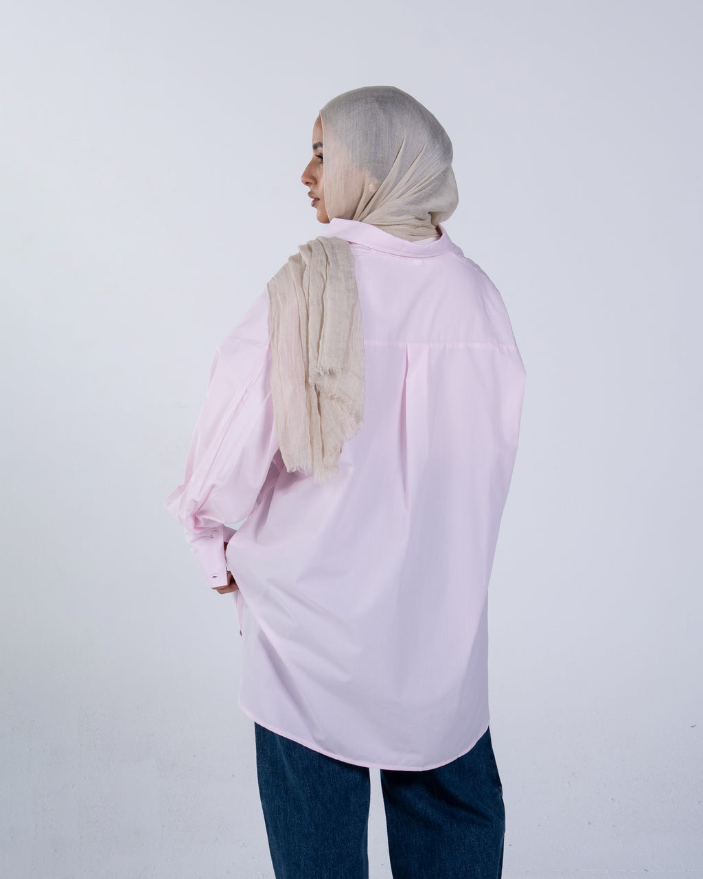 Plain oversized shirt