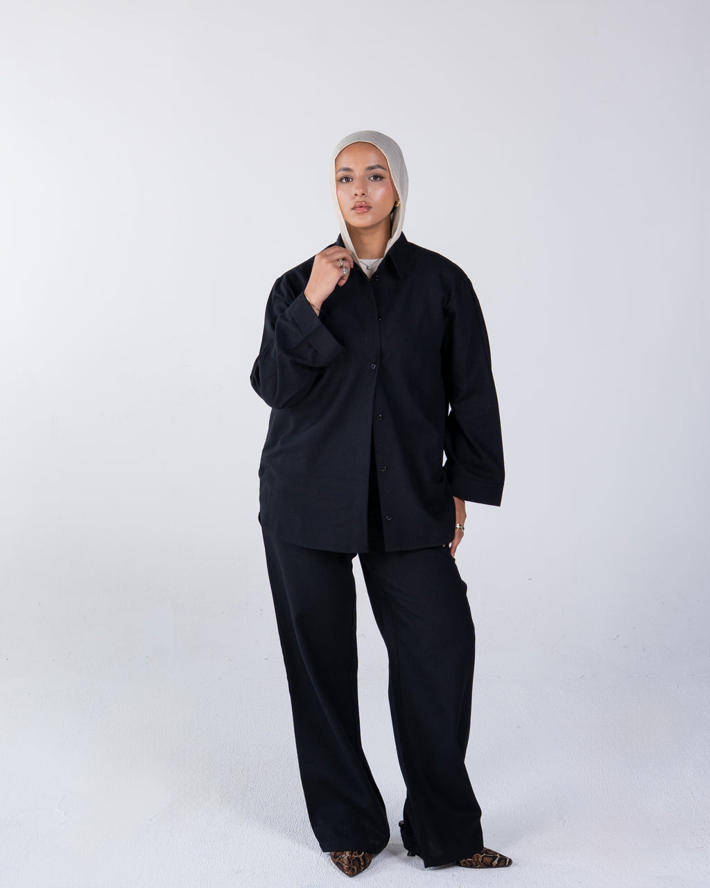 plain linen set