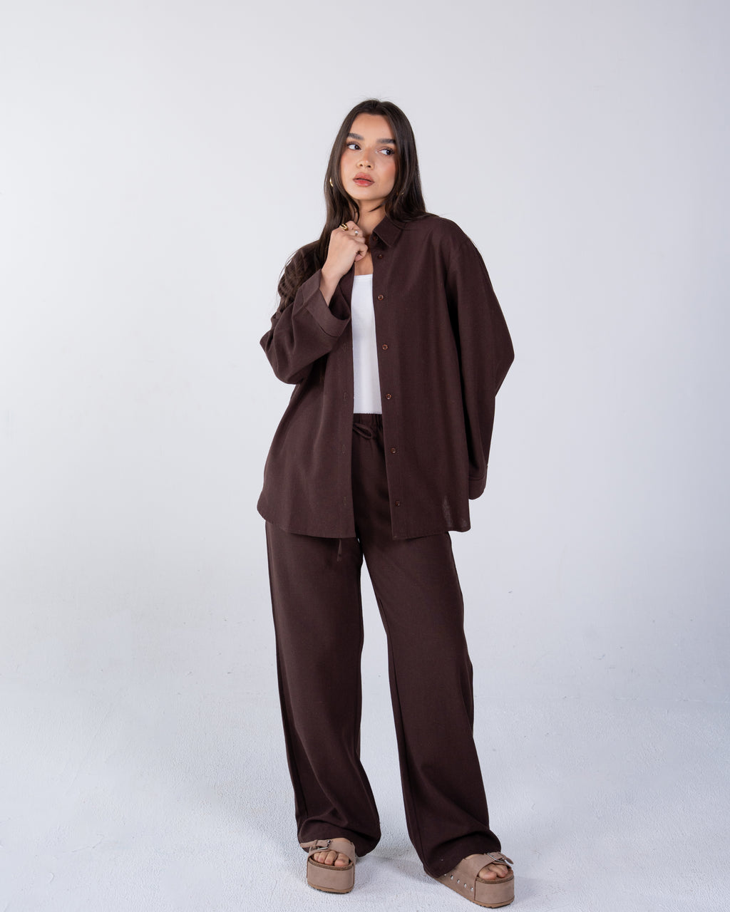 plain linen set
