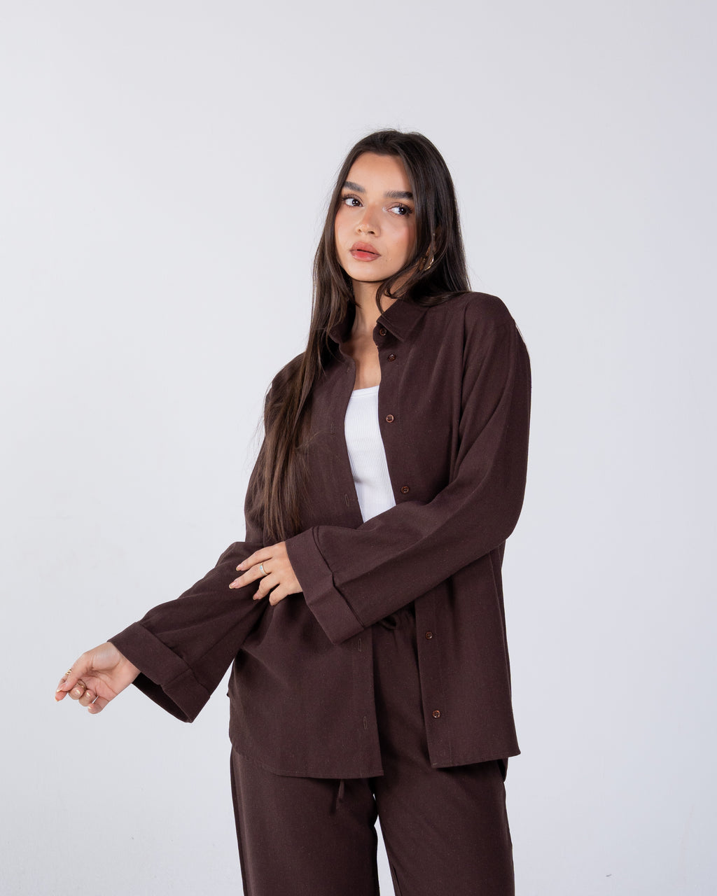 plain linen set