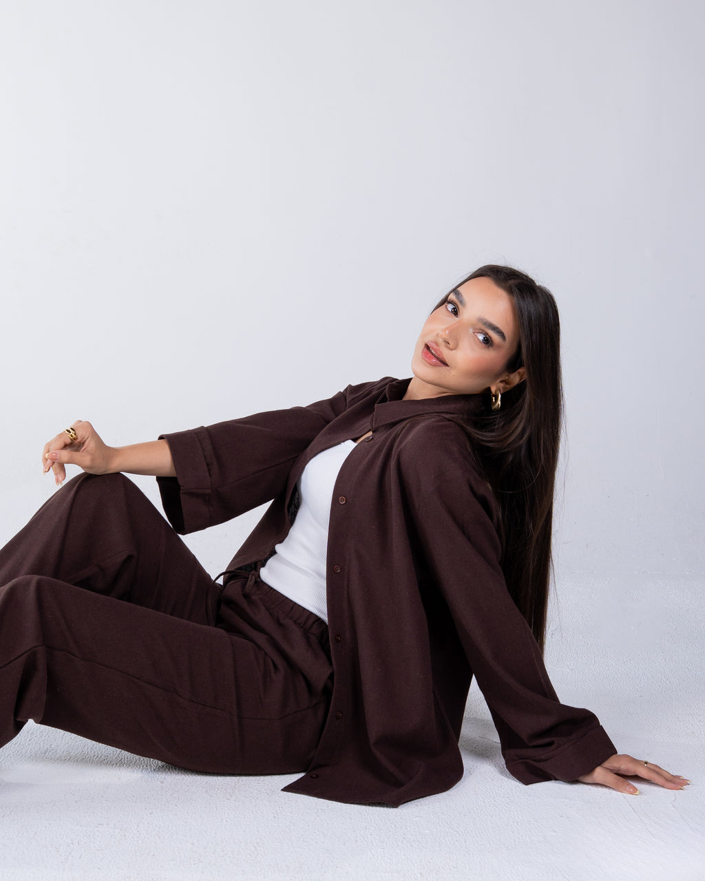 plain linen set
